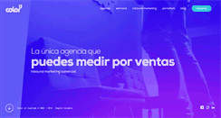 Desktop Screenshot of coloralcuadrado.com